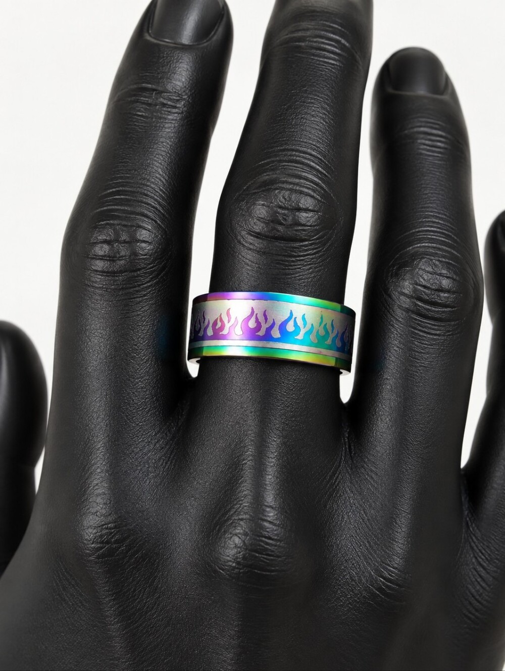 Stainless Steel Flame Ring 8